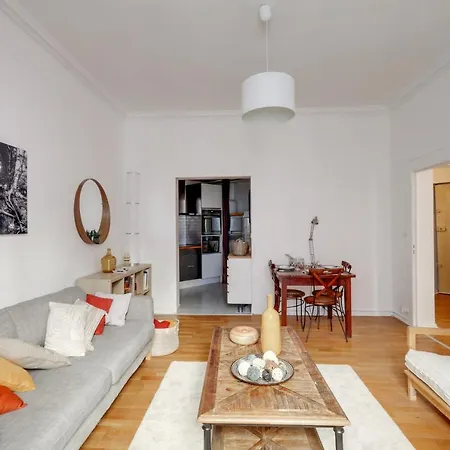 Appart lumineux 4personnes en centre ville Nantes Extérieur photo
